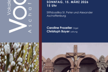 Plakat für Passionskonzert in der Stiftsbasilika 2026